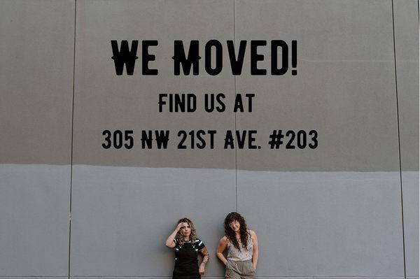 We've expanded into a larger space! Make sure to come to the new location for your next appointment.