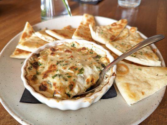 Spinach and Crab dip