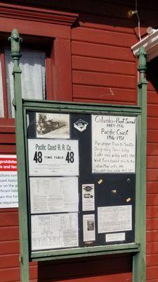 Community message board display