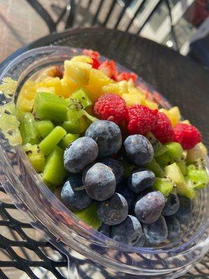 Rainbow bowl add Nutella!