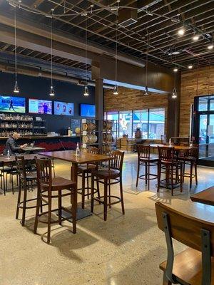 Helltown Taproom connected to wine shop