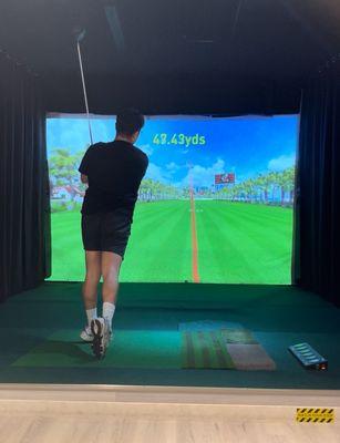 Screen Golf Gameplay