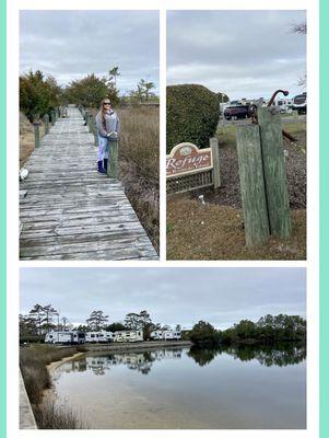 Refuge Campground walking path