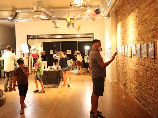 Our first ever Art Show at Epic Art House