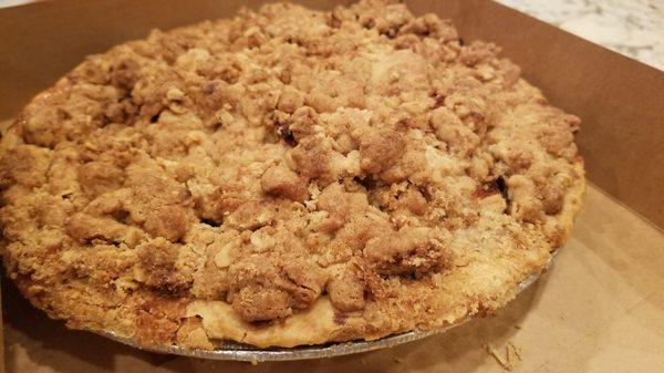 Apple Crumble pie $23.95 - looks and tastes delicious! Wish the topping was crispy/crunchy though...11/26/2020