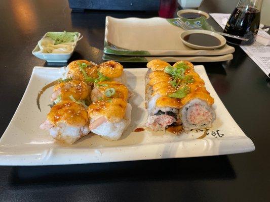 Dynamite and hurricane roll