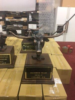 Custom Made Awards - Texas Longhorn Breeders Association