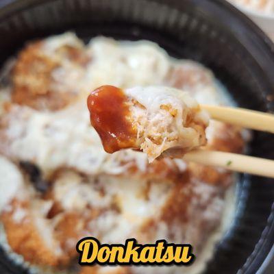 Donkatsu with cheese