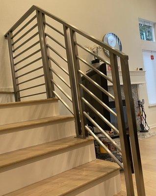 Stainless steel railing