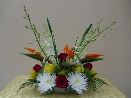 Tropical Flower Arrangement