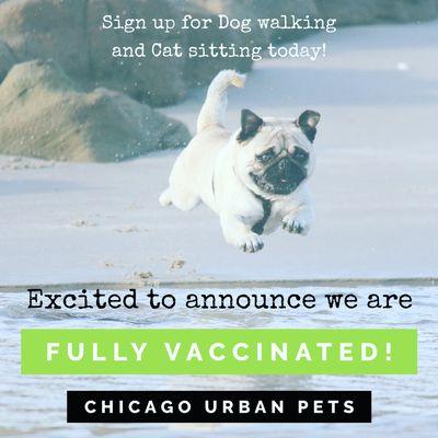 Excited that our full team is vaccinated and look forward to caring for your pets!