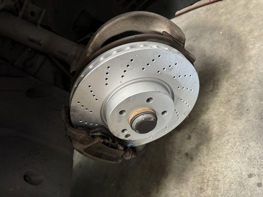 Amg brake replacement for Mercedes