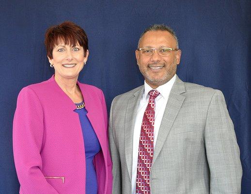 Teresa Strausbaugh, CFO & Dr. Ahmed Hegab, Managing Partner