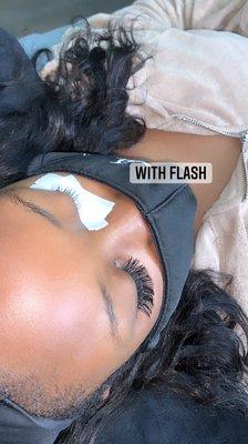 D curl Eyelash Extensions