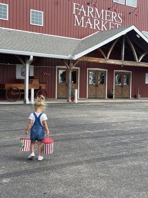 Our popcorn is available at SouthGate Farmers market Elkhart IN