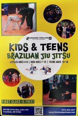 Kids & Teens classes as well