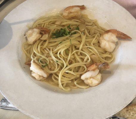 Shrimp scampi