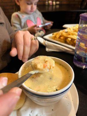 Seafood bisque