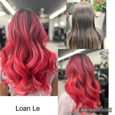 Balayage , haircut and style by Loan Le : https://maps.app.goo.gl/u9yd1wXh91ZpA7hb7?g_st=com.google.maps.preview.copy