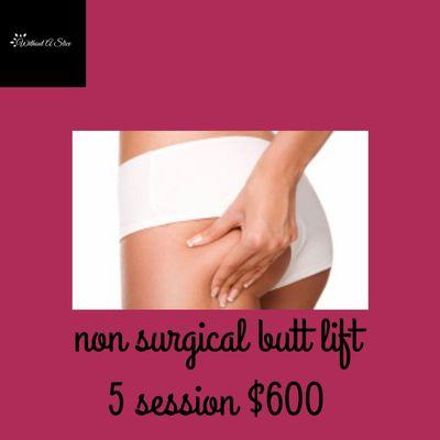 Nonsurgical butt lifts