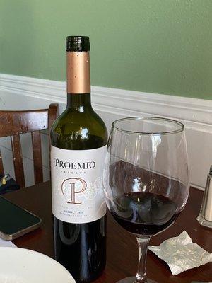 Red Wine from Argentina