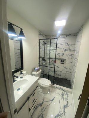 Bathroom remodel (after)