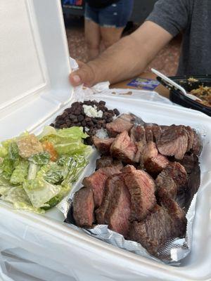 Picanha plate. So much food !!!  The beef was melt in your mouth soft.