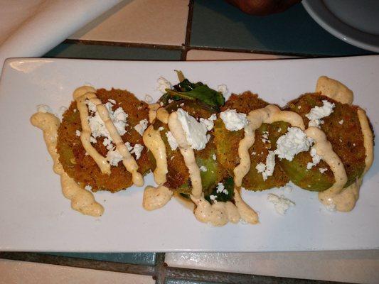 Fried green tomatoes