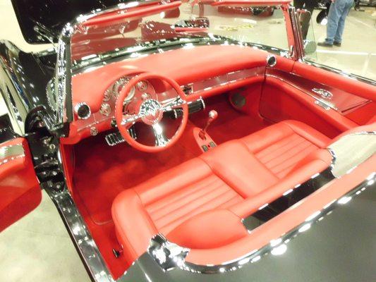 1975 Thunderbird full custom leather interior