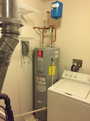 Water heater installed on the same day they called!