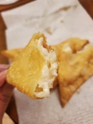 Crab Rangoon, no crab!