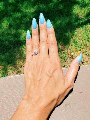 The color is "She's a Mermaid". Love it!