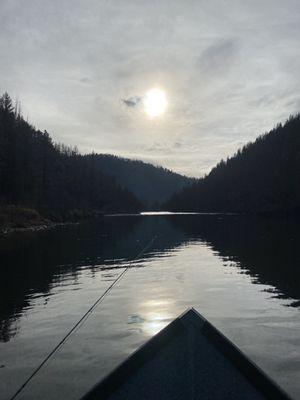 Great way to relax and decompress while fishing on the river.