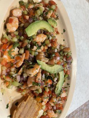 Order of Shrimp Ceviche