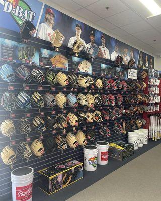 Glove wall is always updating and evolving!