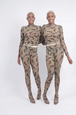 Our two piece dragon set, the kind that has a lot of stretch