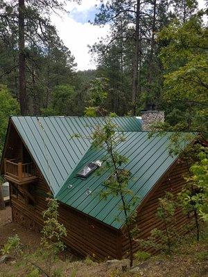 Metal roof