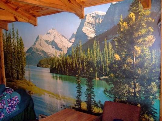 mural in our room