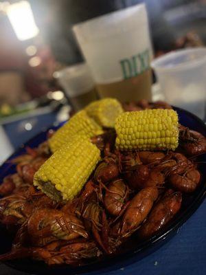 Crawfish platter