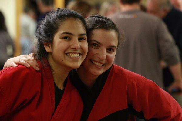 Payal and Jess always smiling having fun at RKA!