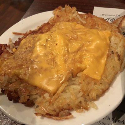 Cheesy Crispy Hashbrowns