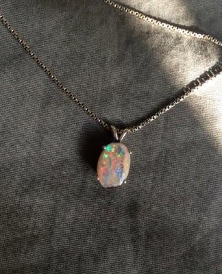 Opal stone they set for me