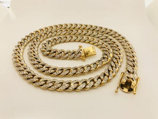 Diamond Cuban chain by Diamond city