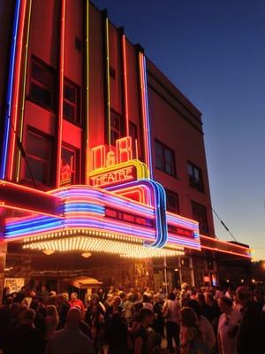 Theatre exterior after the 3 Dog Night show