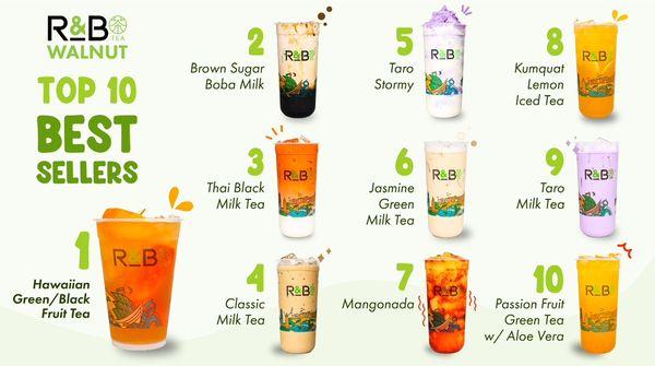 Top 10 Best Selling Drinks