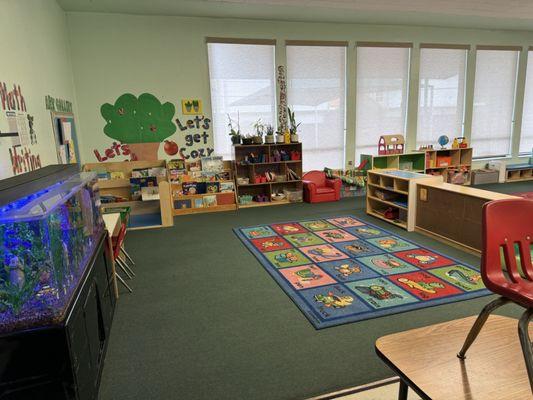 Reading/play area