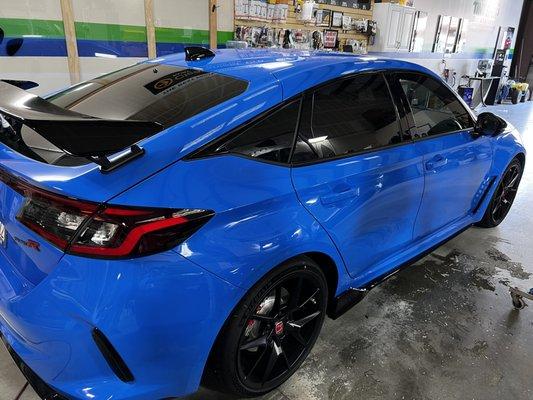 2023 Honda civic type R ceramic tint all windows