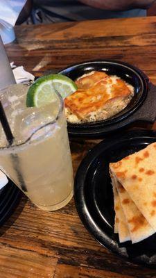 Margarita & saganaki