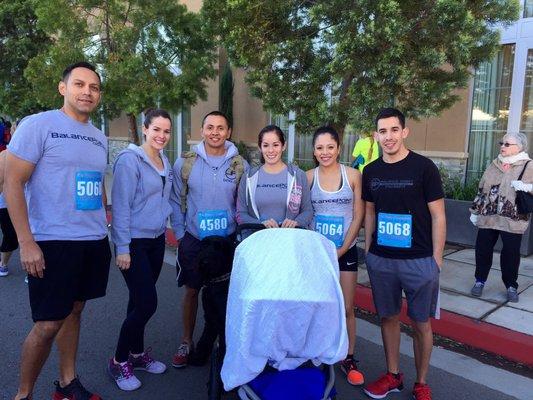 Running  thru down town riverside with some members