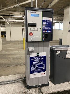 Parking garage inside the Whole Foods at 967 Florida Ave NW